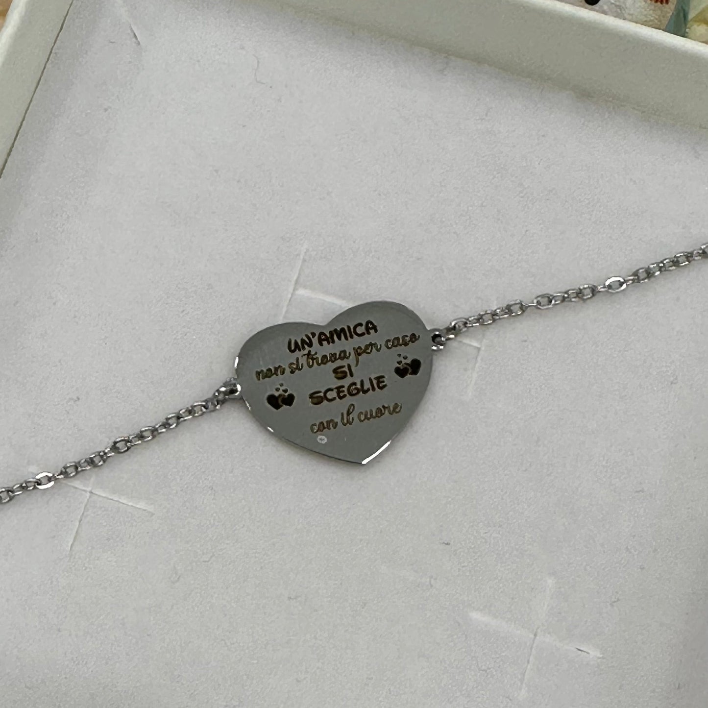 Bracciale acciaio personalizzato