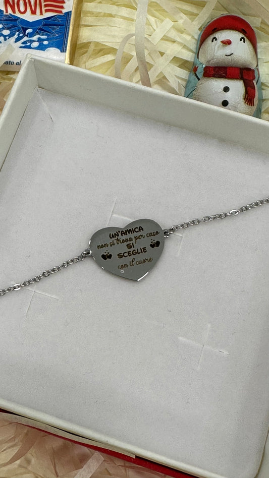 Bracciale acciaio personalizzato