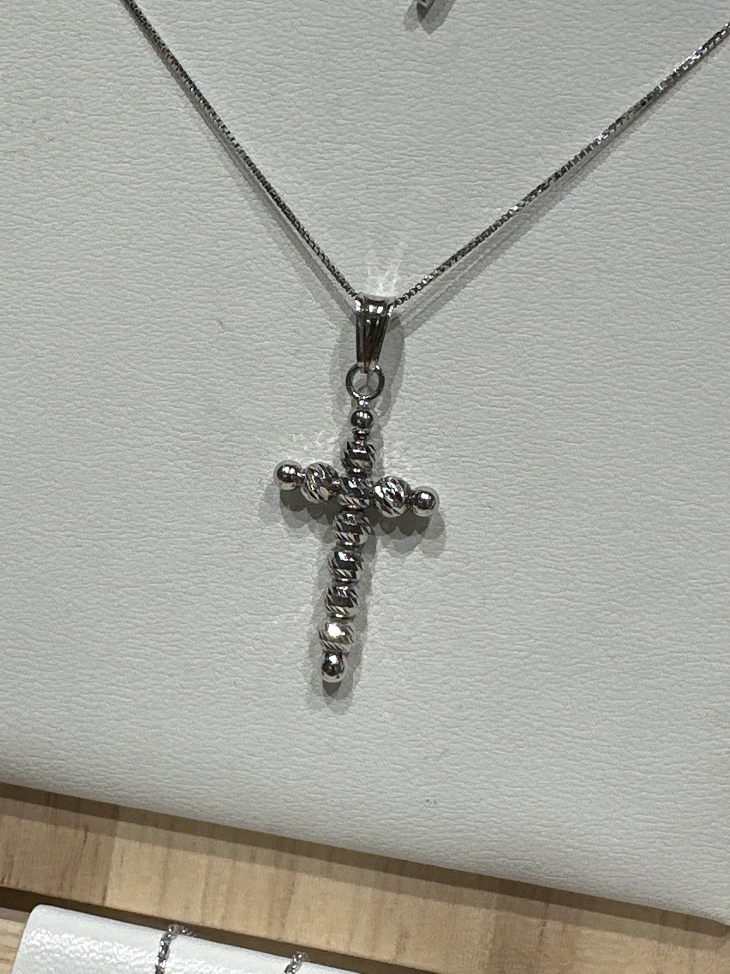 Croce milleluci argento