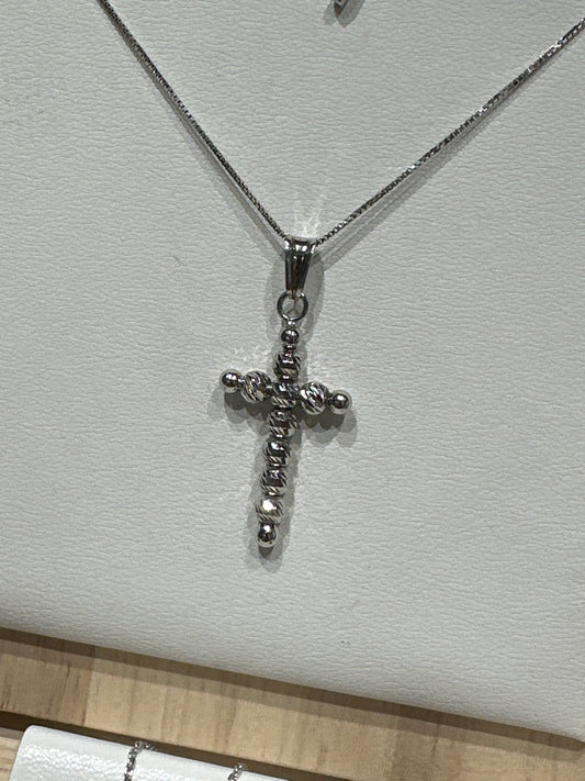 Croce milleluci argento