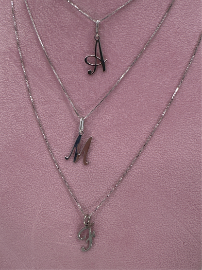 Ciondolo Iniziale argento