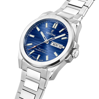 Festina Swiss Made Dune F20073 vista laterale cassa 40mm
