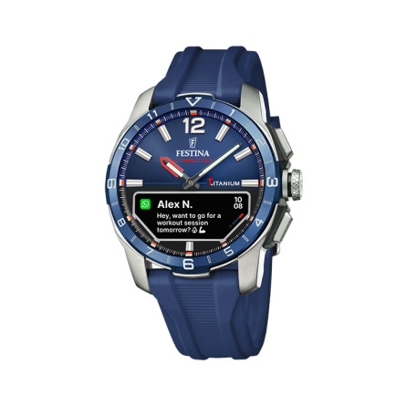 Orologio Festina Connected F23000/1 smartwatch ibrido quadrante analogico display digitale
