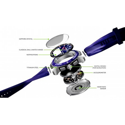 Orologio Festina Connected F23000/1 vista laterale design classico smart
