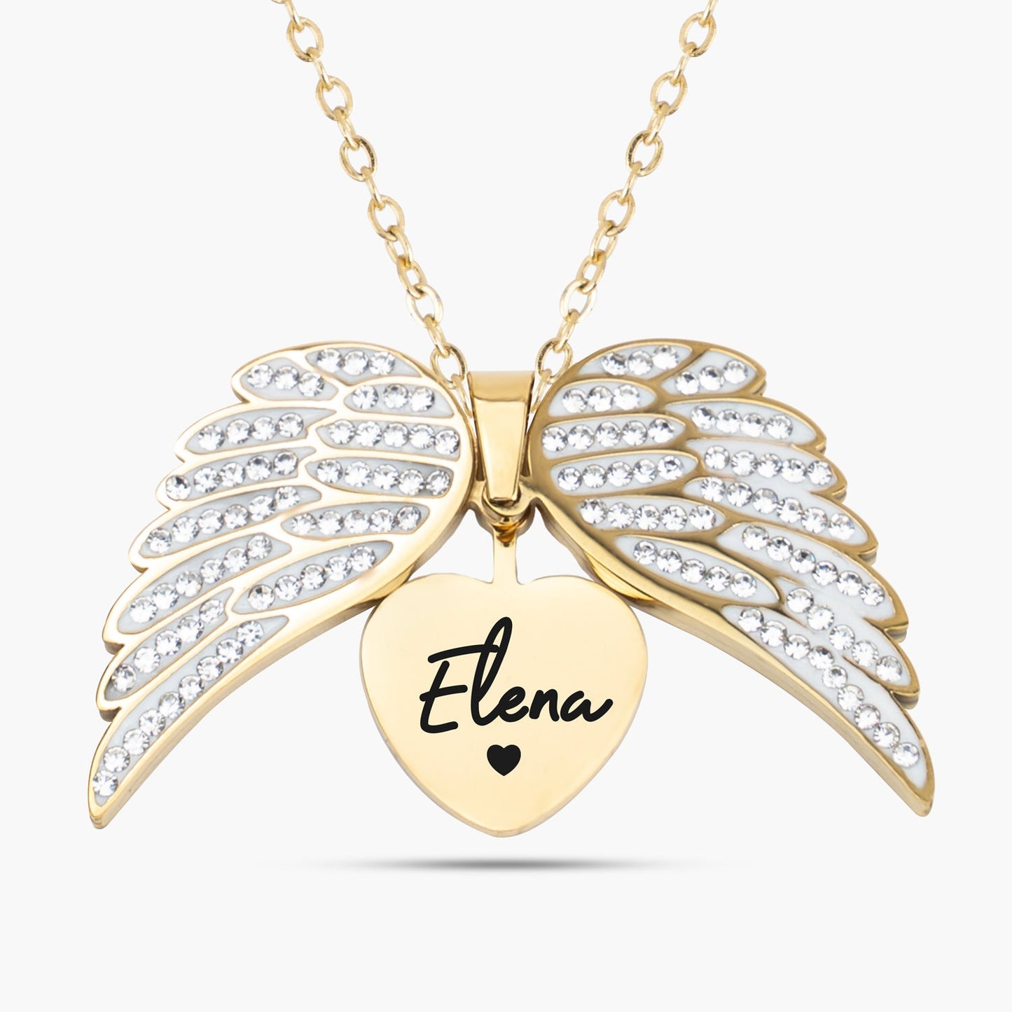 Collana Ali con Cuore