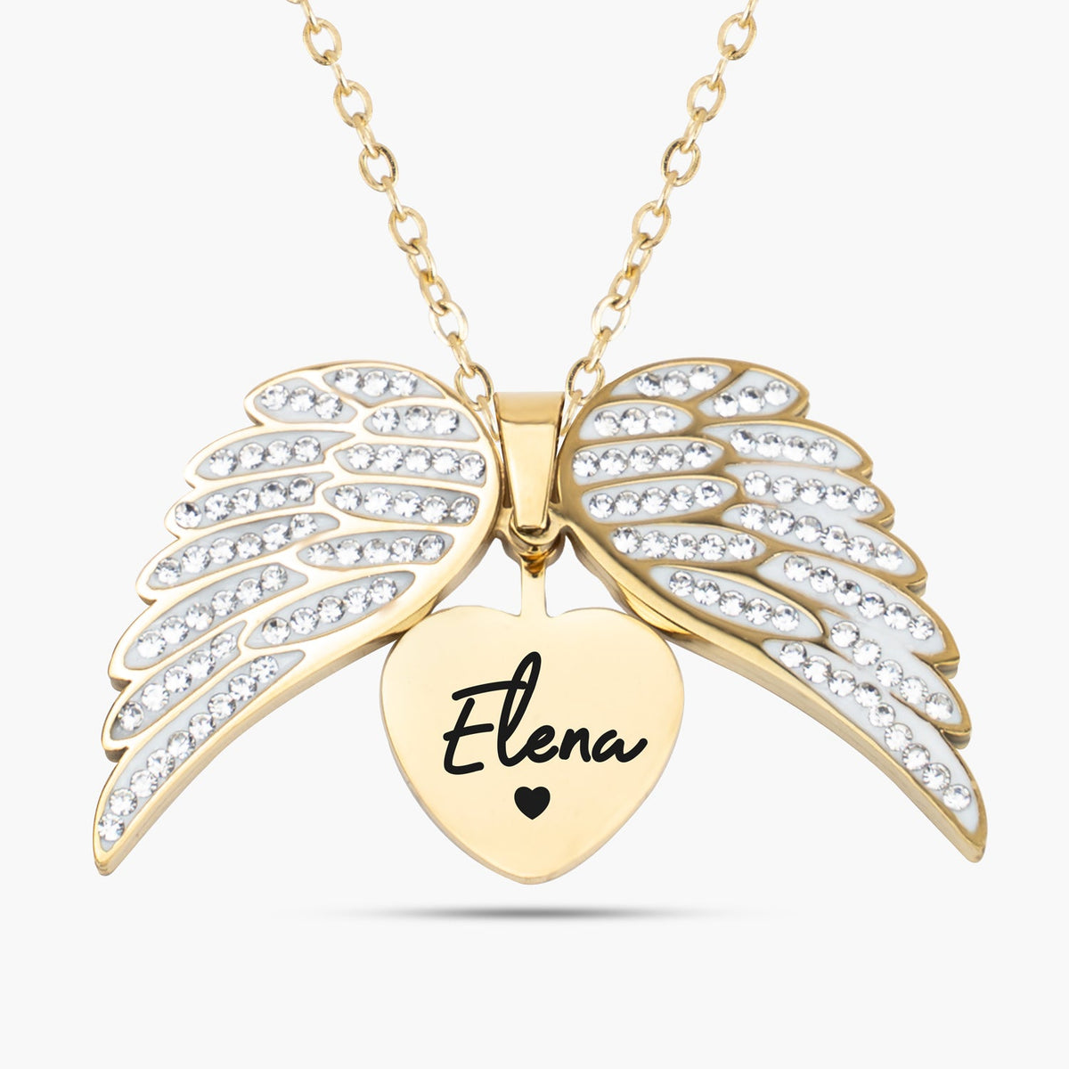 Collana Ali con Cuore