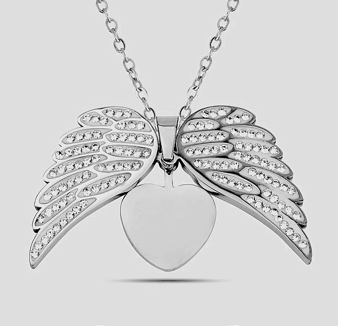 Collana Ali con Cuore
