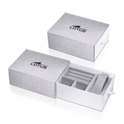 OROLOGIO DA DONNA LOTUS OLD MONEY 19034/2 CON QUADRANTE BIANCO E BRACCIALE IN ACCIAIO