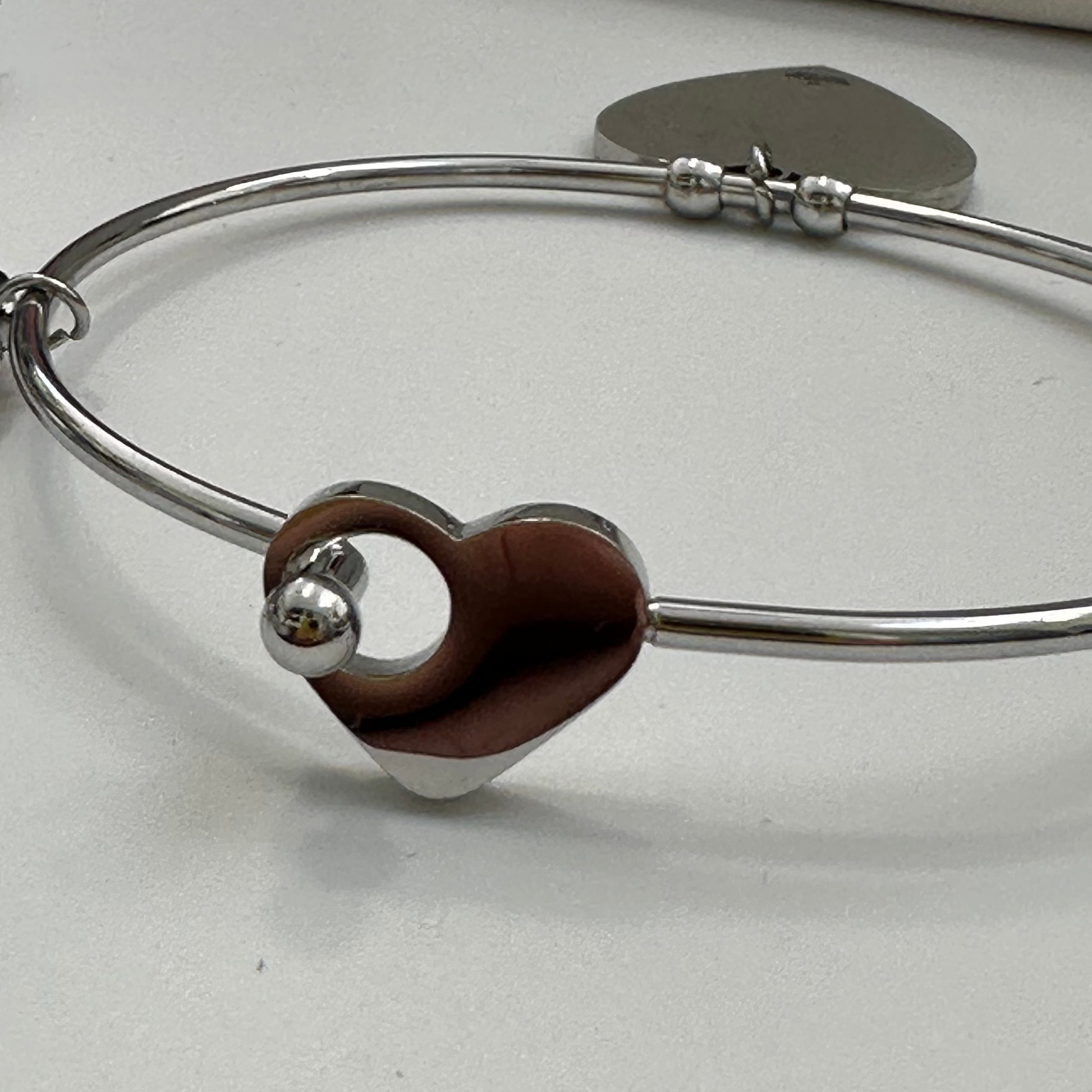 DETTAGLIO CHIUSURA A CUORE BRACCIALE NONNA
