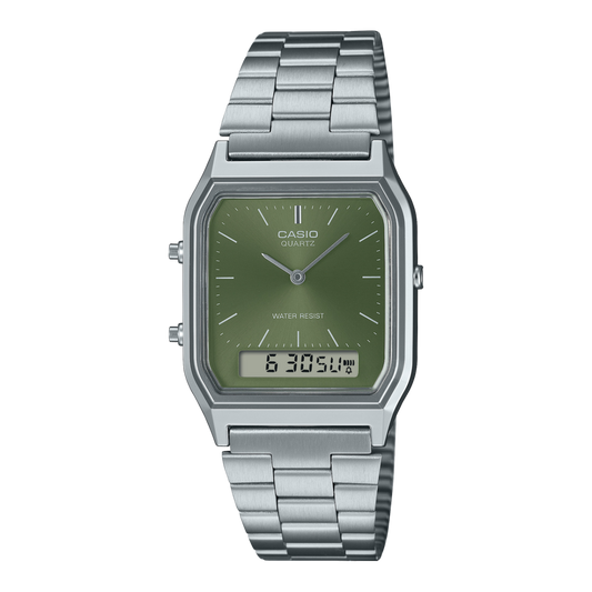 Casio EDGY AQ-230A-1DMQ - Orologio Analogico-Digitale Quadrante Sunray
