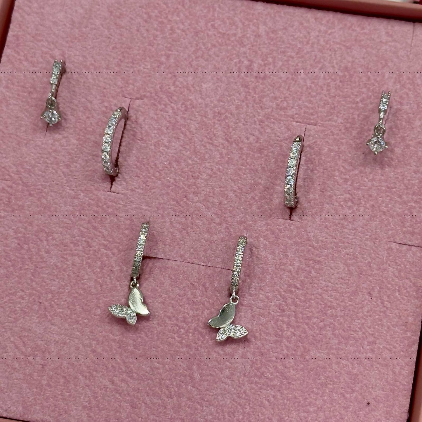 Set orecchini in argento