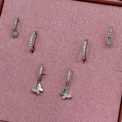 Set orecchini in argento