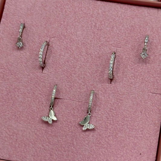 Set orecchini in argento