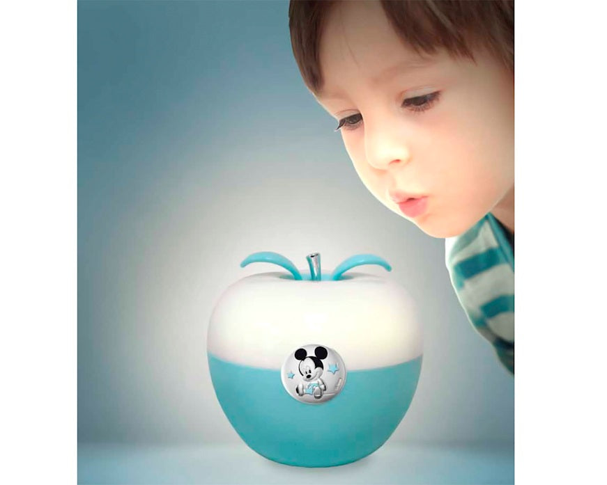 Lampada mela Mickey Mouse Minnie Disney