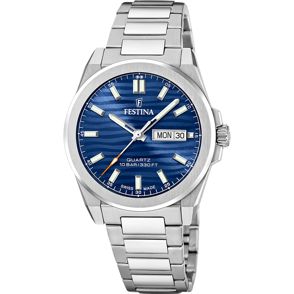 Orologio Festina Swiss Made Dune F20073 vetro zaffiro 40mm movimento svizzero
