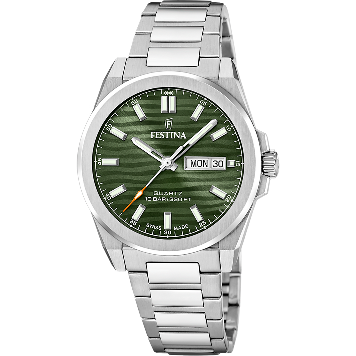 Orologio uomo Festina Dune F20073 Swiss Made dettaglio quadrante
