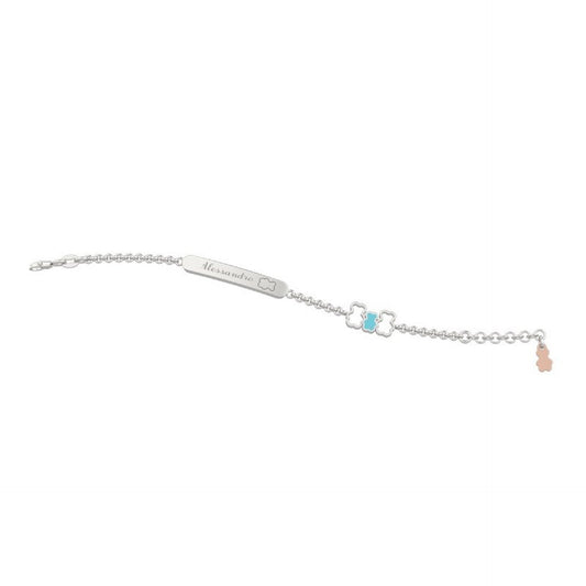 Bracciale NANAN Con Targhetta Famiglia Arg 925