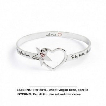 Bracciale rigido Stella Marlù "Sorella "
