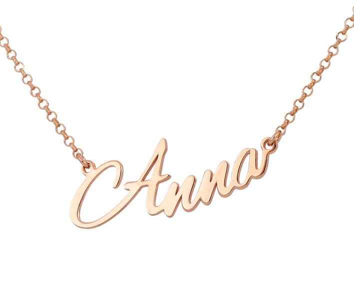 Collana con nome Argento.