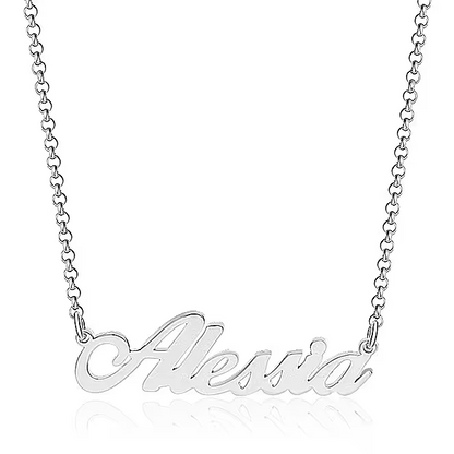 Collana con nome Argento. - Orologeria Argenteria Marino