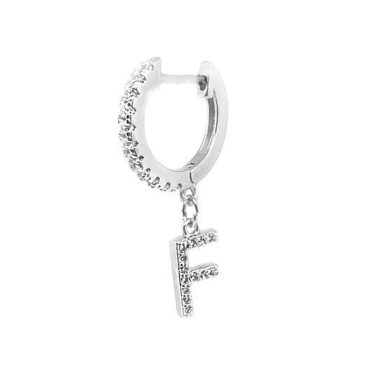 Orecchino Mono con letterina