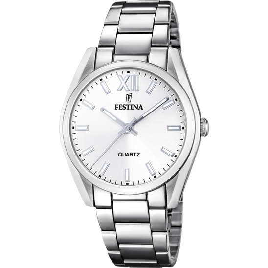 Orologio Festina Alegria F20622/1 donna quadrante bianco acciaio 316L 36.8mm

