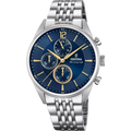 Orologio Festina Timeless F20285/3 cronografo blu acciaio 316L 41.5mm
