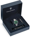 Orologio Maserati Sorpasso R8873624002 quadrante verde cassa 42mm gift set